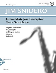 Intermediate Jazz Conception Tenor Saxophone