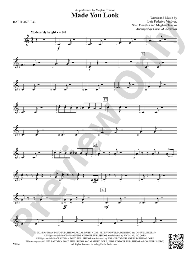 Meghan Trainor - MADE YOU LOOK Lyrics Chords - Chordify