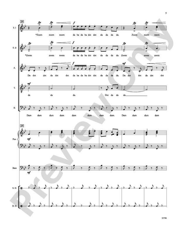 Bugler's Holiday Choral Octavo SoundPax Leroy Anderson Digital