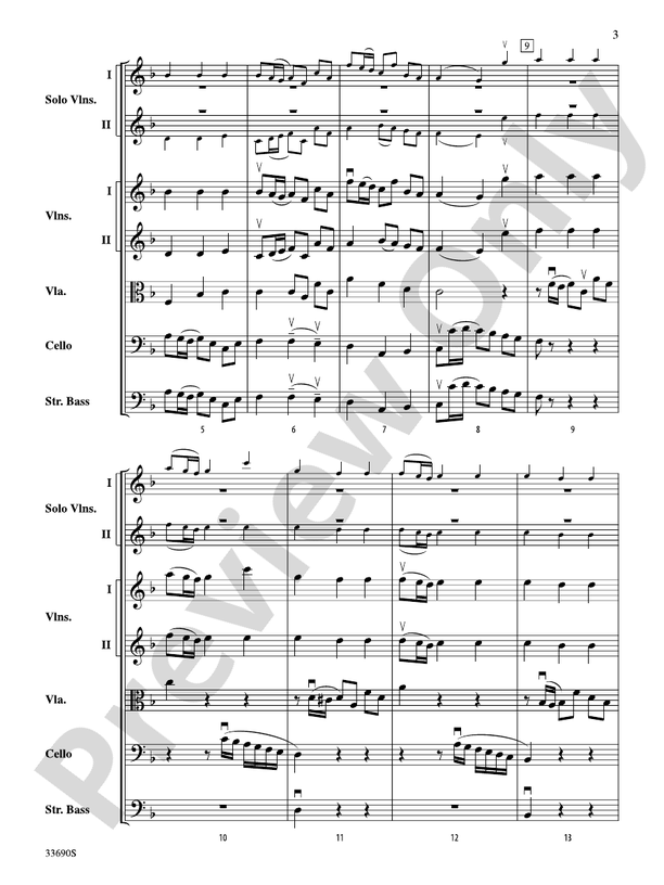 My Spirit Be Joyful (from Cantata No. 146): Score