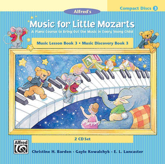 Music for Little Mozarts: CD 2-Disk Sets for Lesson and Discovery Books, Level 3