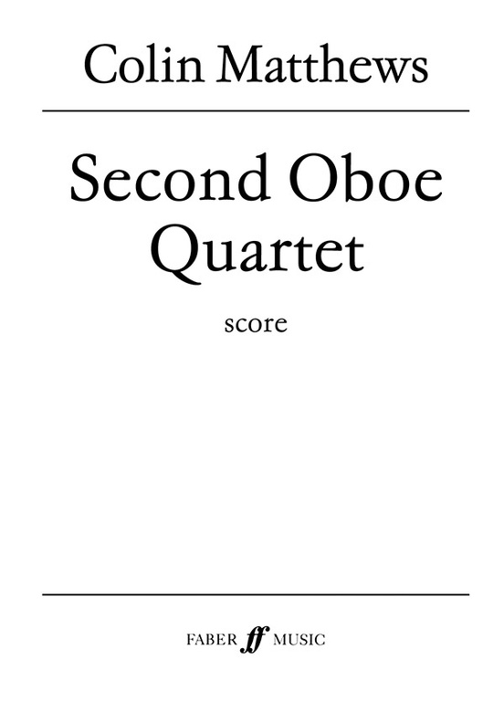 Oboe Quartet No. 2