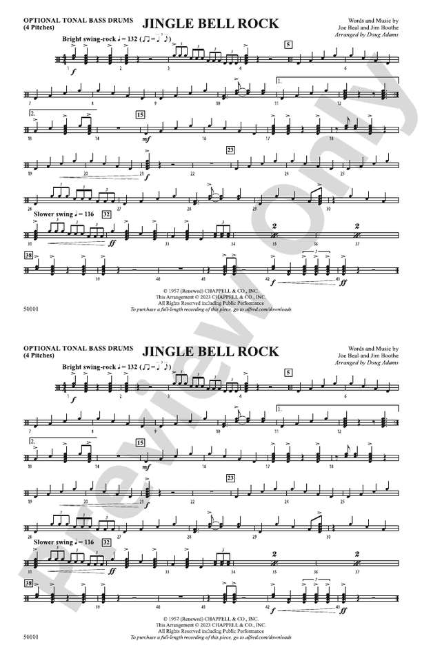 Jingle Bell Rock: 1st B-flat Trumpet