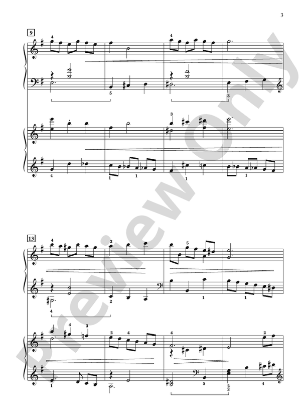 An Elegant Waltz - Piano Duo (2 Pianos, 4 Hands)