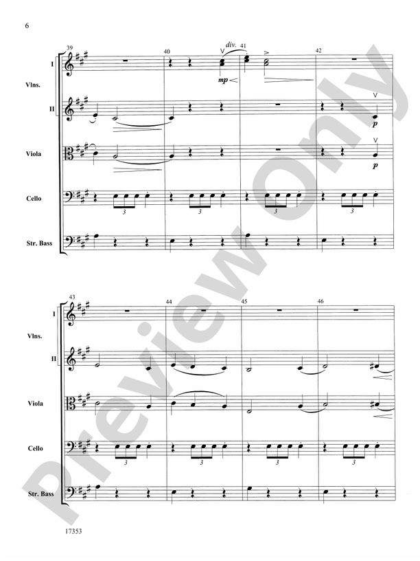 Capriccio Italien: Score