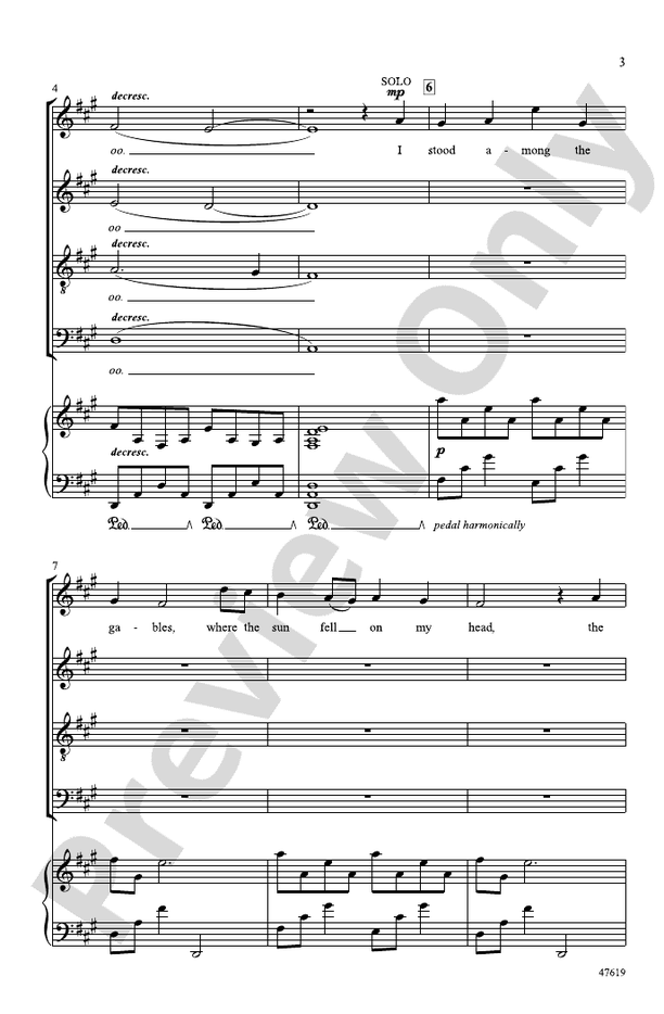 The Apple Tree Satb Choral Octavo Stephan Carlson Digital Sheet Music Download 6647