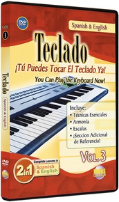 2 in 1 Bilingual: Teclado Vol. 3