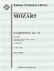 Symphony No. 25 (Critical Ed.)