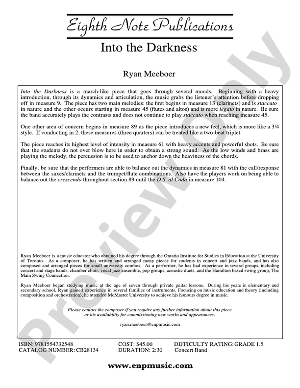 Into the Darkness