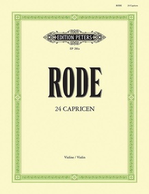 24 Caprices (in the Form of Etudes) for Violin