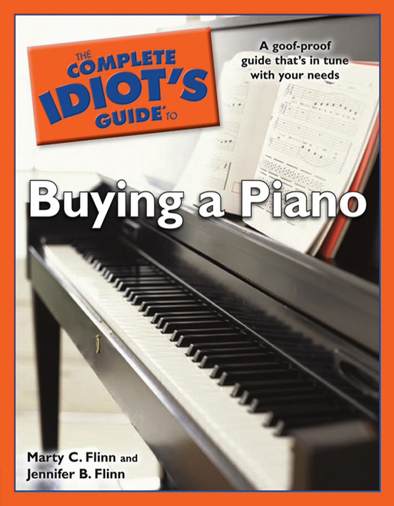 The Complete Idiot S Guide To Buying A Piano Piano Book