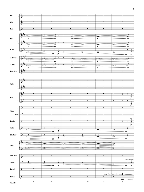 Man of Steel, Suite from: Concert Band Conductor Score: Hans Zimmer