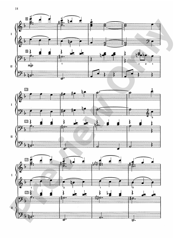 By Strauss (from "The Show Is On") - Piano Duo (2 Pianos, 4 Hands)