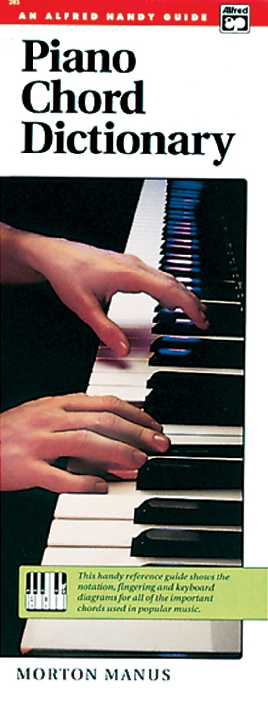 lino imagen Calígrafo Piano Chord Dictionary: Keyboard/Piano Book | Alfred Music