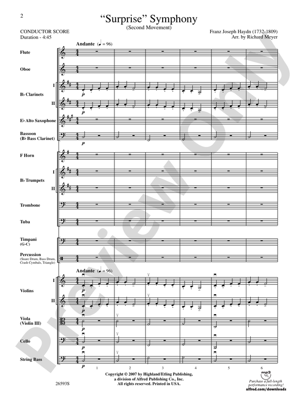 "Surprise" Symphony