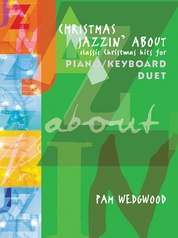 Christmas Jazzin' About for Piano Duet