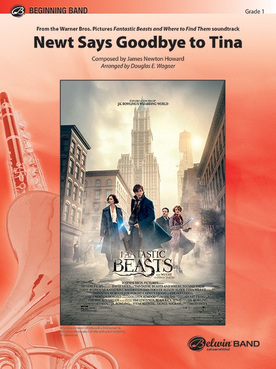 Newt Says Goodbye to Tina (from Fantastic Beasts and Where to Find Them): B-flat Bass Clarinet