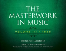 The Masterwork in Music: Volume III, 1930