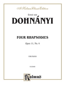 Rhapsody, Opus 11, No. 4