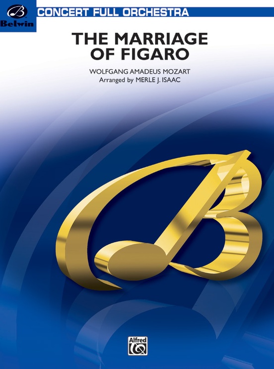 The Marriage of Figaro Overture Full Orchestra Conductor Score