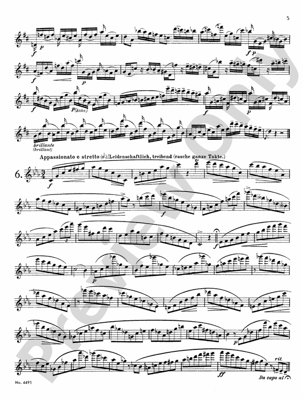 KargElert Thirty Studies, Op. 107 Flute Book Sigfrid KargElert