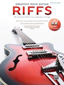 アート・デザイン・音楽 Rock Riffs for Guitar /2. Greatest Rock Guitar Riffs: Guitar TAB Edition Book & Online Audio