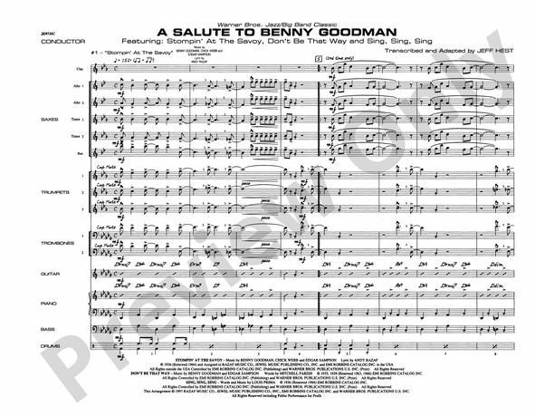 A Salute to Benny Goodman