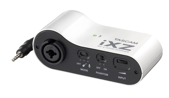 Tascam iXZ Mic/Instrument Interface for iPad/iPhone/iPod Touch