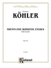 Twenty-five Romantic Etudes, Opus 66