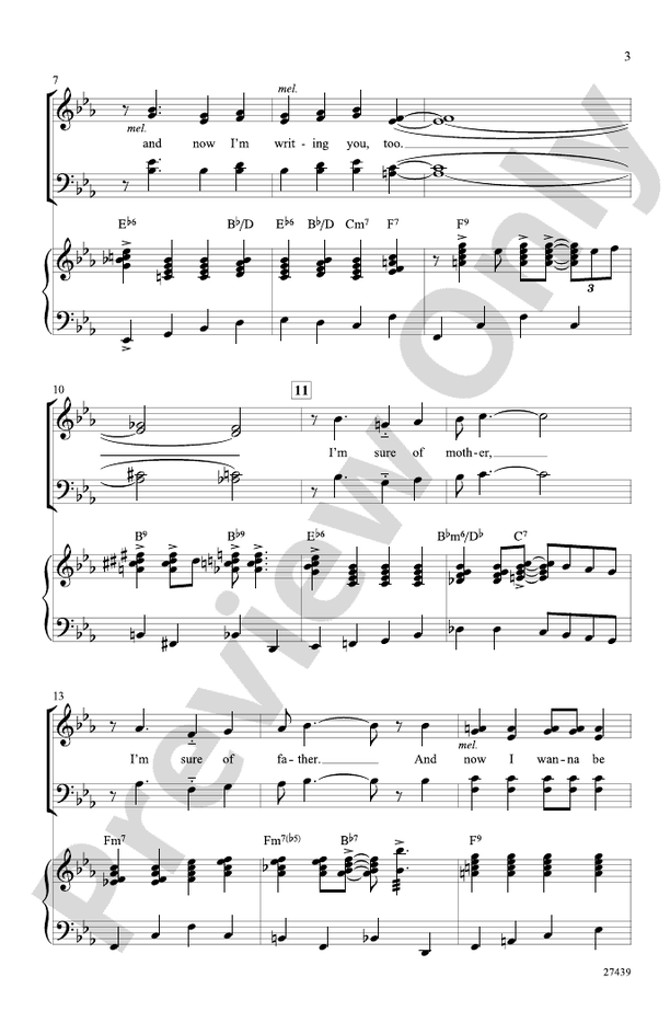 Dont Sit Under The Apple Tree Satb Choral Octavo Charlie Tobias Digital Sheet Music Download 7607