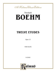 Twelve Studies, Opus 15 for Flute Solo
