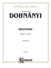 Dohnányi: Rhapsody, Op. 11, No. 1