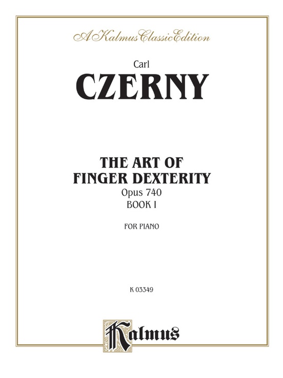 The Art of Finger Dexterity, Opus 740, Book I