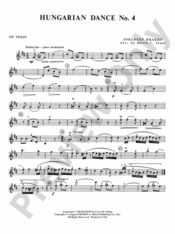 hungarian-dance-no-4-1st-violin-1st-violin-part-digital-sheet