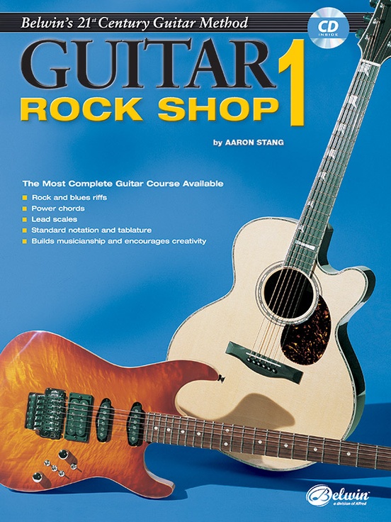 Belwin S 21st Century Guitar Rock Shop 1 Guitar Book Amp Cd