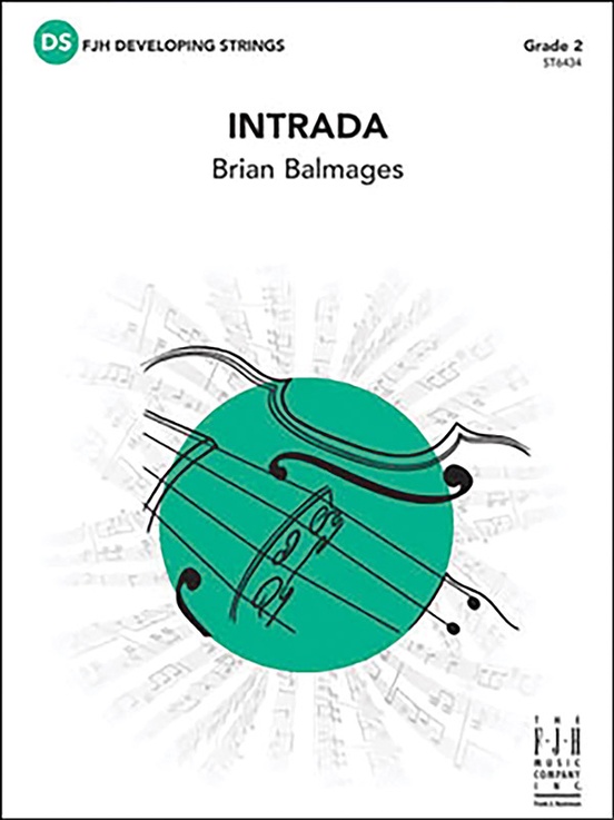 Intrada String Orchestra Conductor Score & Parts Brian Balmages