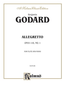 Allegretto for Flute and Piano, Opus 116