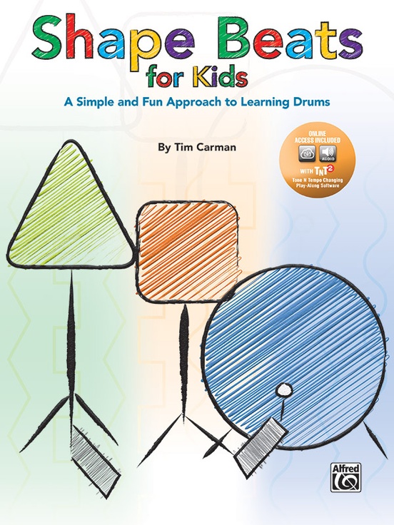 Shape Beats for Kids: Drum Book & Online Audio/Software | Sheet Music