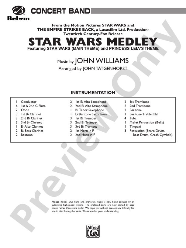 Star Wars® Medley