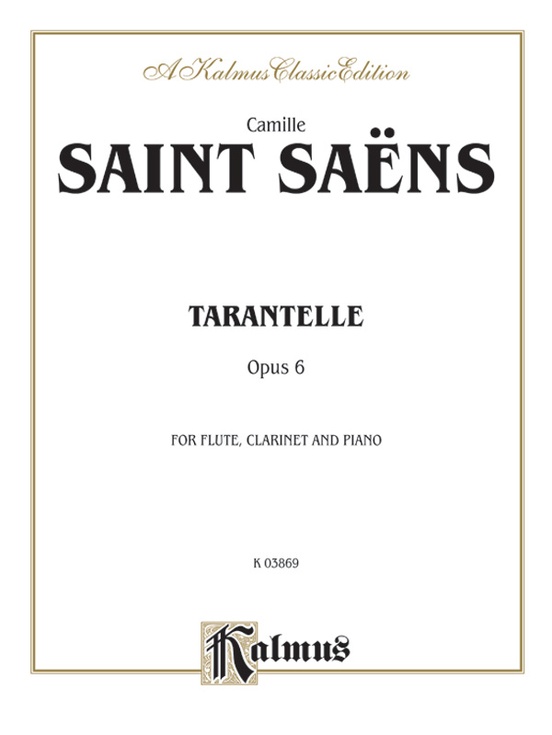 Tarantelle, Opus 6
