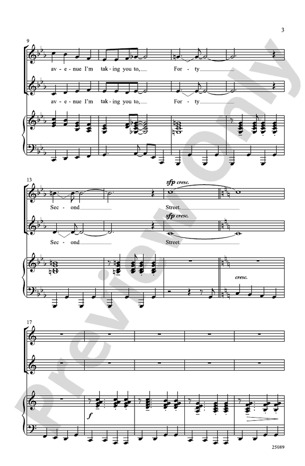 Lullaby of Broadway (and "Forty-Second Street")