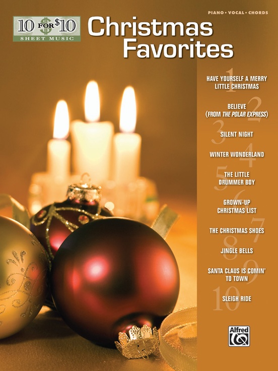 10 for 10 Sheet Music: Christmas Favorites