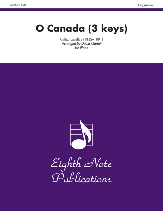 O Canada (3 Keys)