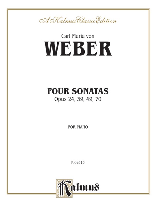 Four Piano Sonatas, Opus 24, 39, 49, 70