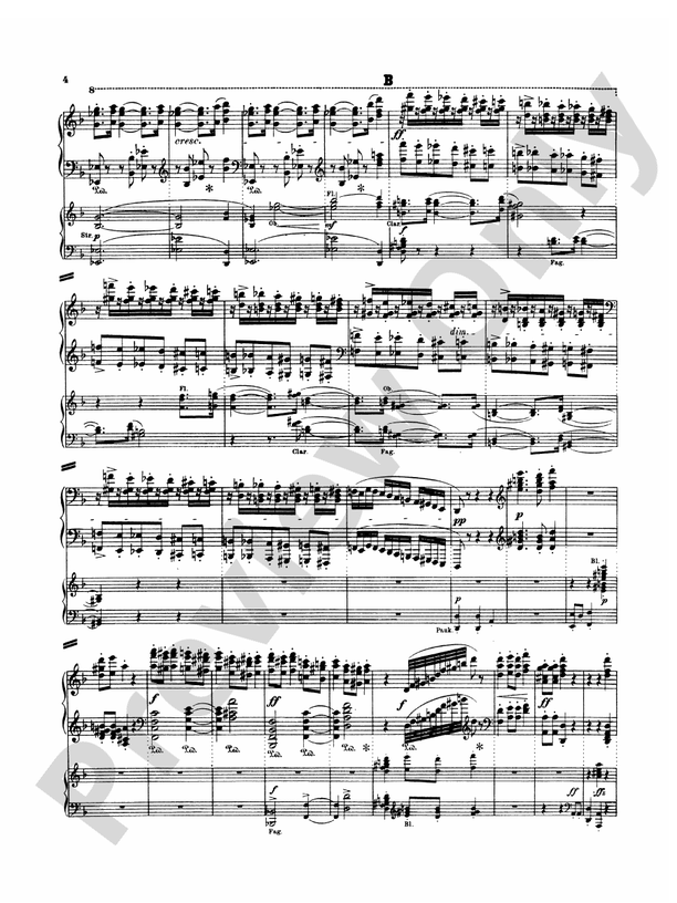 Strauss: Burleske: Burleske Part - Digital Sheet Music Download