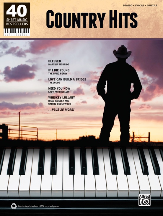 40 Sheet Music Bestsellers: Country Hits