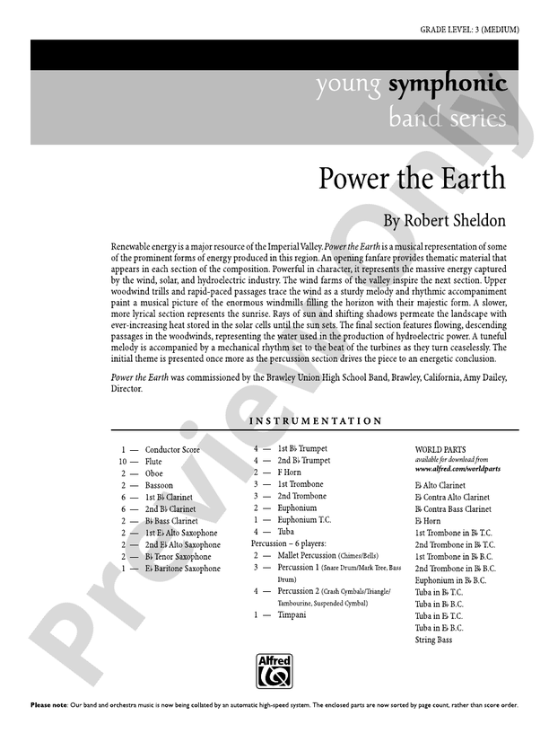 Power the Earth