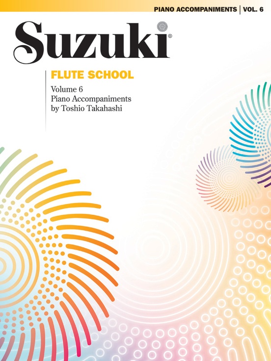 Suzuki Flute School Piano Acc., Volume 6 (International)