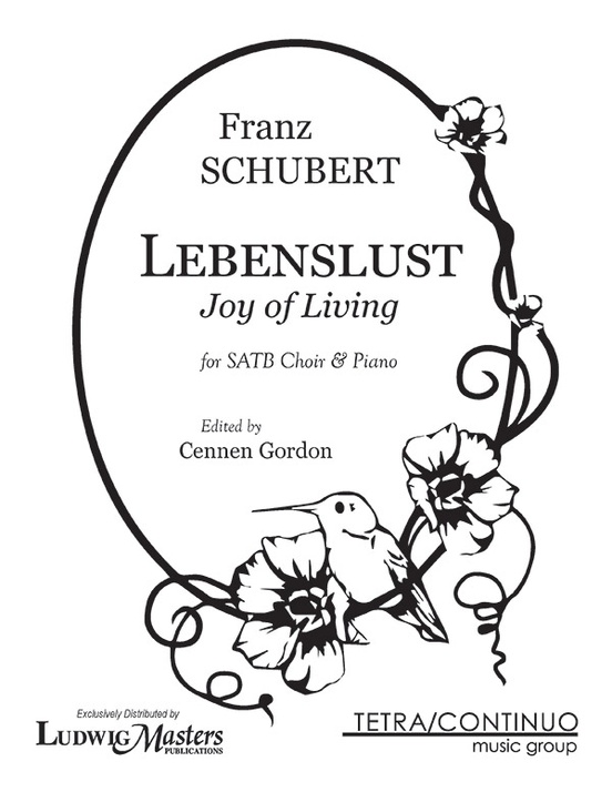 Lebenslust for SATB Chorus and Piano