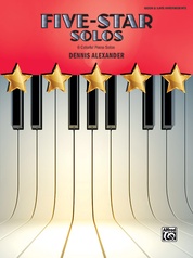 Five-Star Solos, Book 6: 6 Colorful Piano Solos